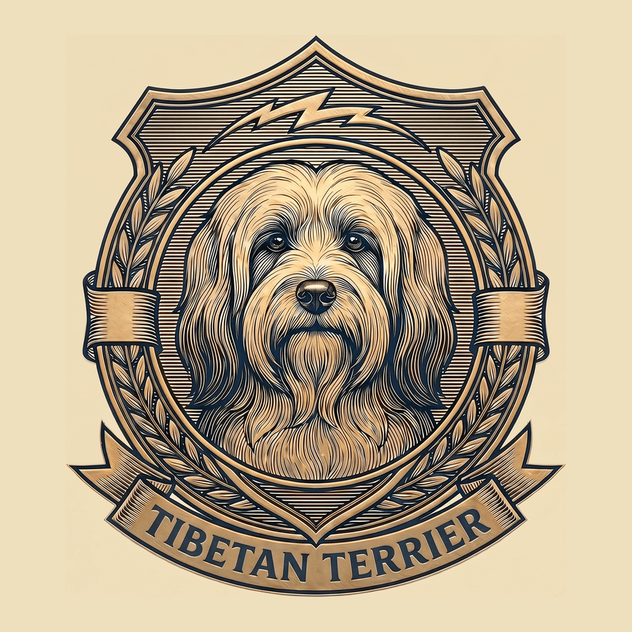 Tibetan Terrier Lightning Insurance crest
